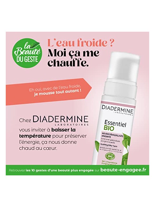 Diadermine Laboratoires Essentiel BIO Soothing Silky Foam 150ml