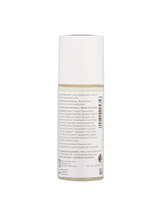 Deodorante Dr Hauschka alla Rosa 50ml unisex