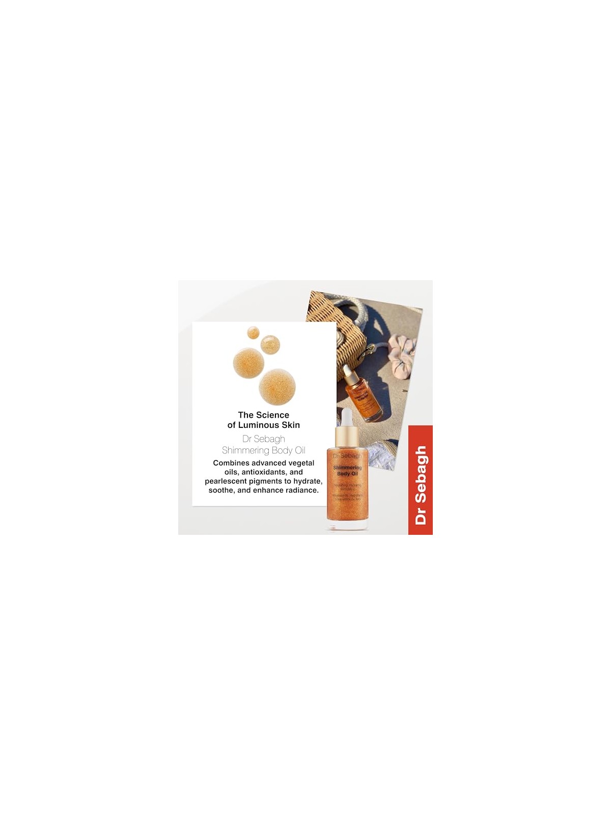 Olio scintillante Dr.Sebagh 50ml