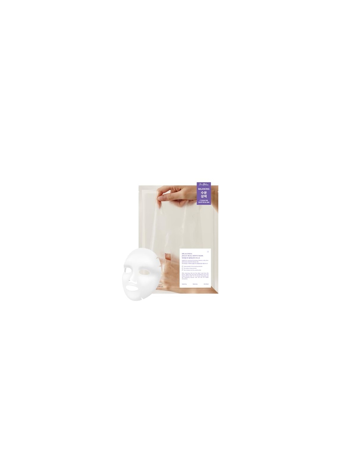 Dr. Althea Maschera idratante Jelly Seal Dewy Mask 4 x 28 g donna