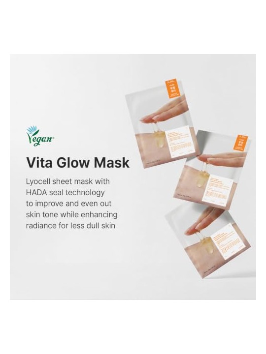 Dr. Althea Maschera viso illuminante Vita Glow Mask 4 x 28 g donna