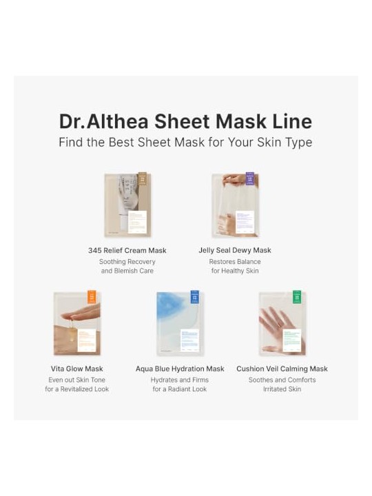 Dr. Althea Maschera viso illuminante Vita Glow Mask 4 x 28 g donna