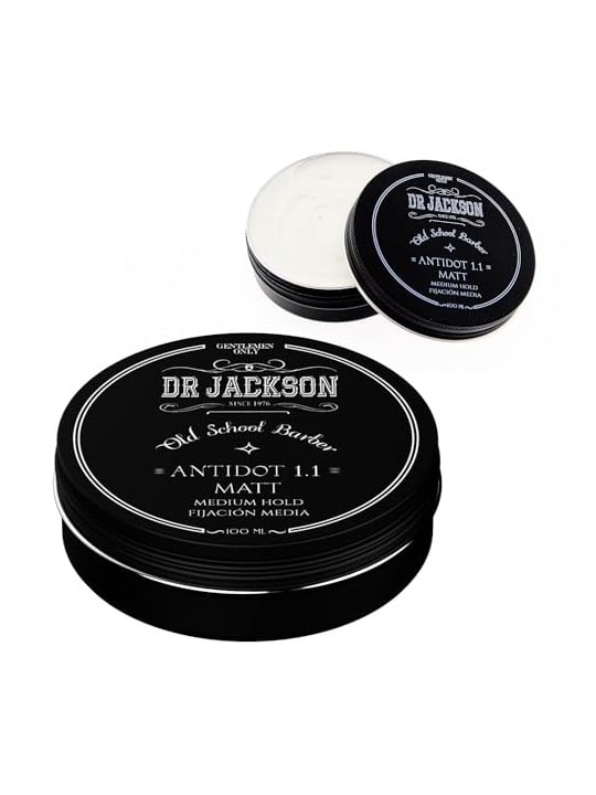 Dr.Jackson Cera per capelli opaca Antidot 1.1, tenuta media, 100 ml uomo