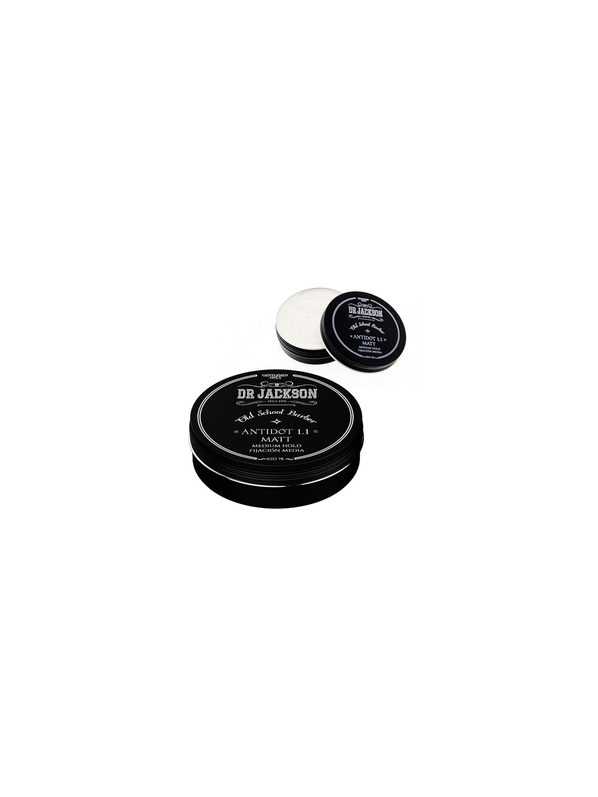 Dr.Jackson Cera per capelli opaca Antidot 1.1, tenuta media, 100 ml uomo