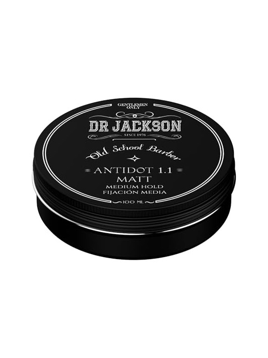 Dr.Jackson Cera per capelli opaca Antidot 1.1, tenuta media, 100 ml uomo