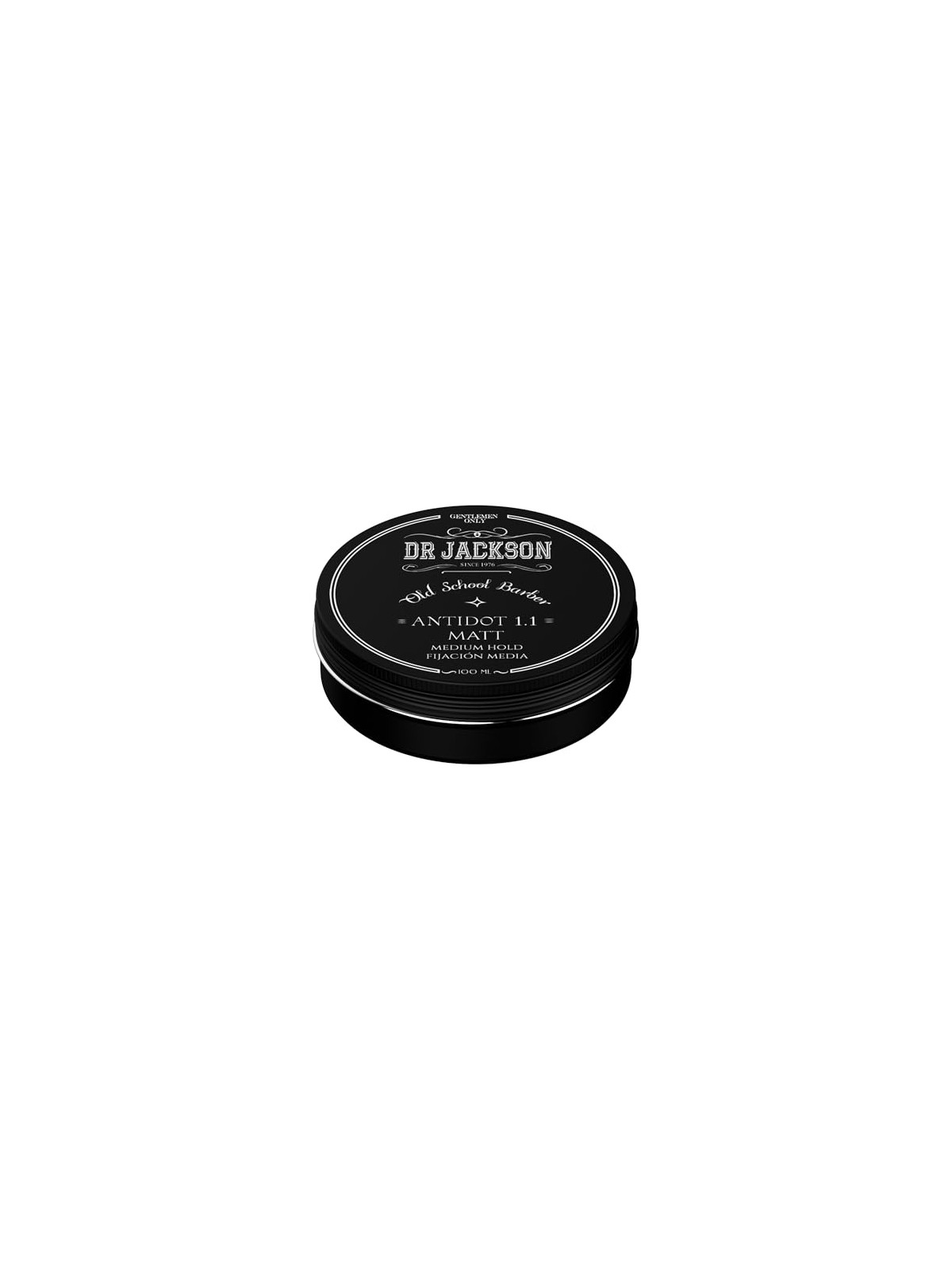 Dr.Jackson Cera per capelli opaca Antidot 1.1, tenuta media, 100 ml uomo