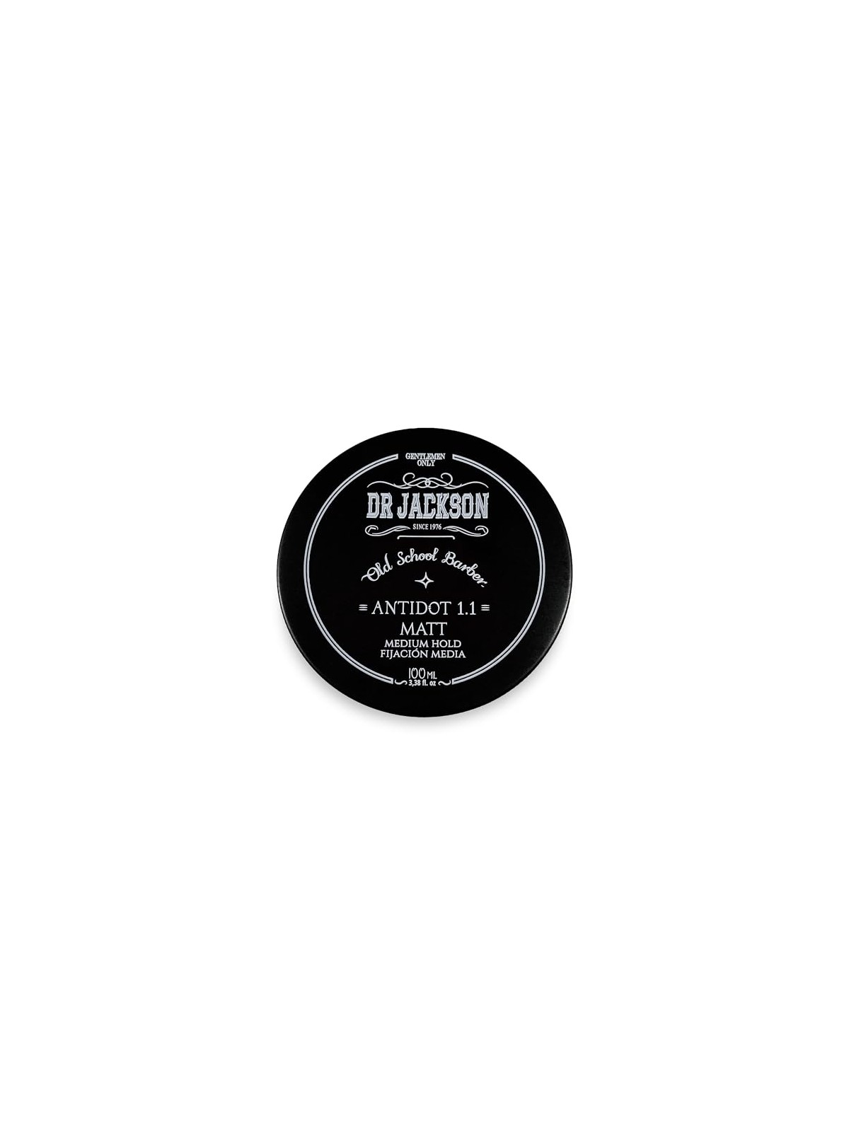 Dr.Jackson Cera per capelli opaca Antidot 1.1, tenuta media, 100 ml uomo