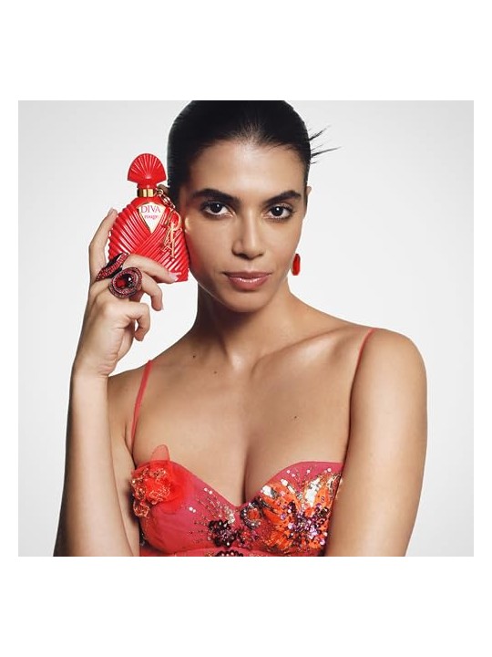 Emanuel Ungaro Ungaro Diva Rouge Epv 100ml Latte Corpo 100ml Borsa da toilette unisex