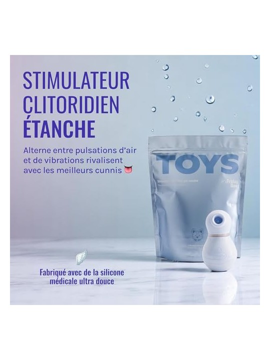 Friday bae Stimolatore clitorideo Shiba con sacchetto