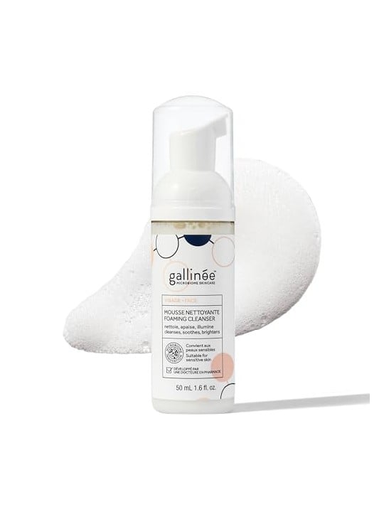 Gallinee Microbiome Skincare Prebiotici e Postbiotici Schiuma Detergente Purificante 50ml