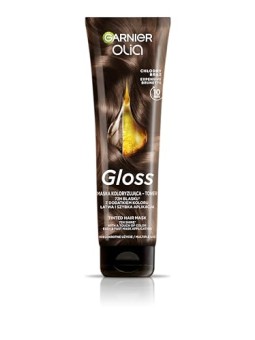 Garnier Olia Gloss mascara-toner colorante per capelli, marrone freddo, 150ml