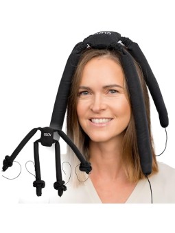Glov Bigodini Spider Set per capelli invernali, per capelli lunghi e di media lunghezza, neri, 4 pezzi