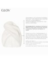 Glov Fascia per capelli Turbante morbido per capelli Bianco