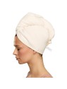 Glov Fascia per capelli Turbante morbido per capelli Bianco