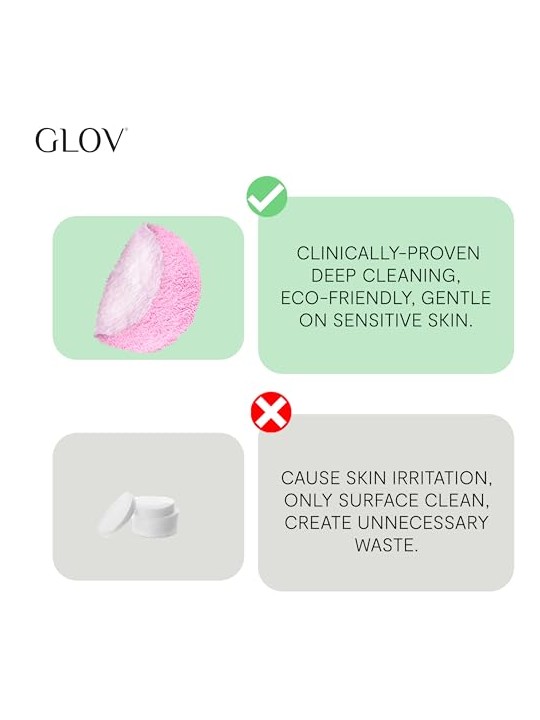 Glov Piatti di cosmetici gratuiti per due persone generose 5 pezzi