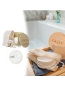 Glov SET Bamboleo: 7 fogli di bambù + 1 retina per lavare + 1 organizer in bambù