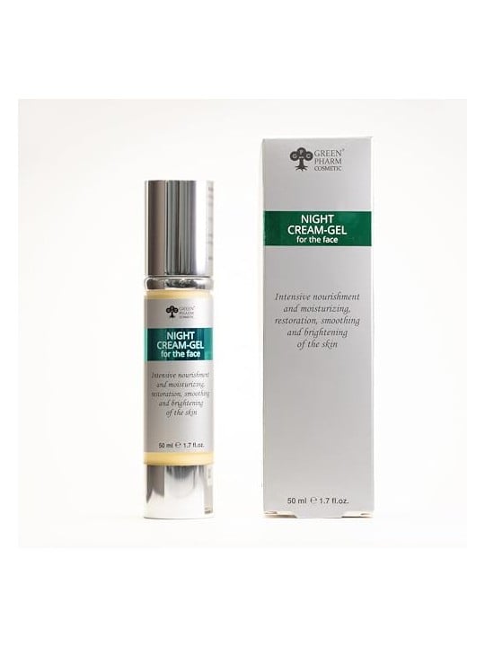 Green pharm cosmetics Crema-Gel Crema viso gel Notte 50ml