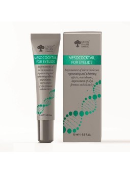 Green pharm cosmetics Mesococktail per palpebre, da applicare sotto gli occhi, 15ml.