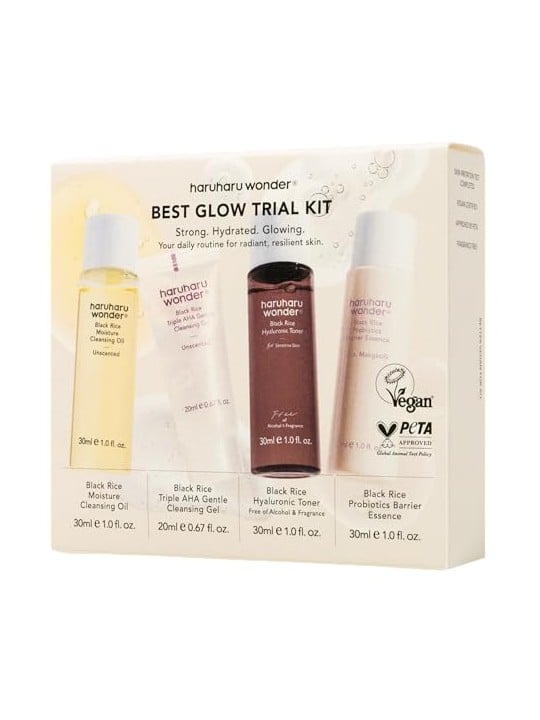 Haruharu Wonder Kit di prova Best Glow in confezione regalo donna