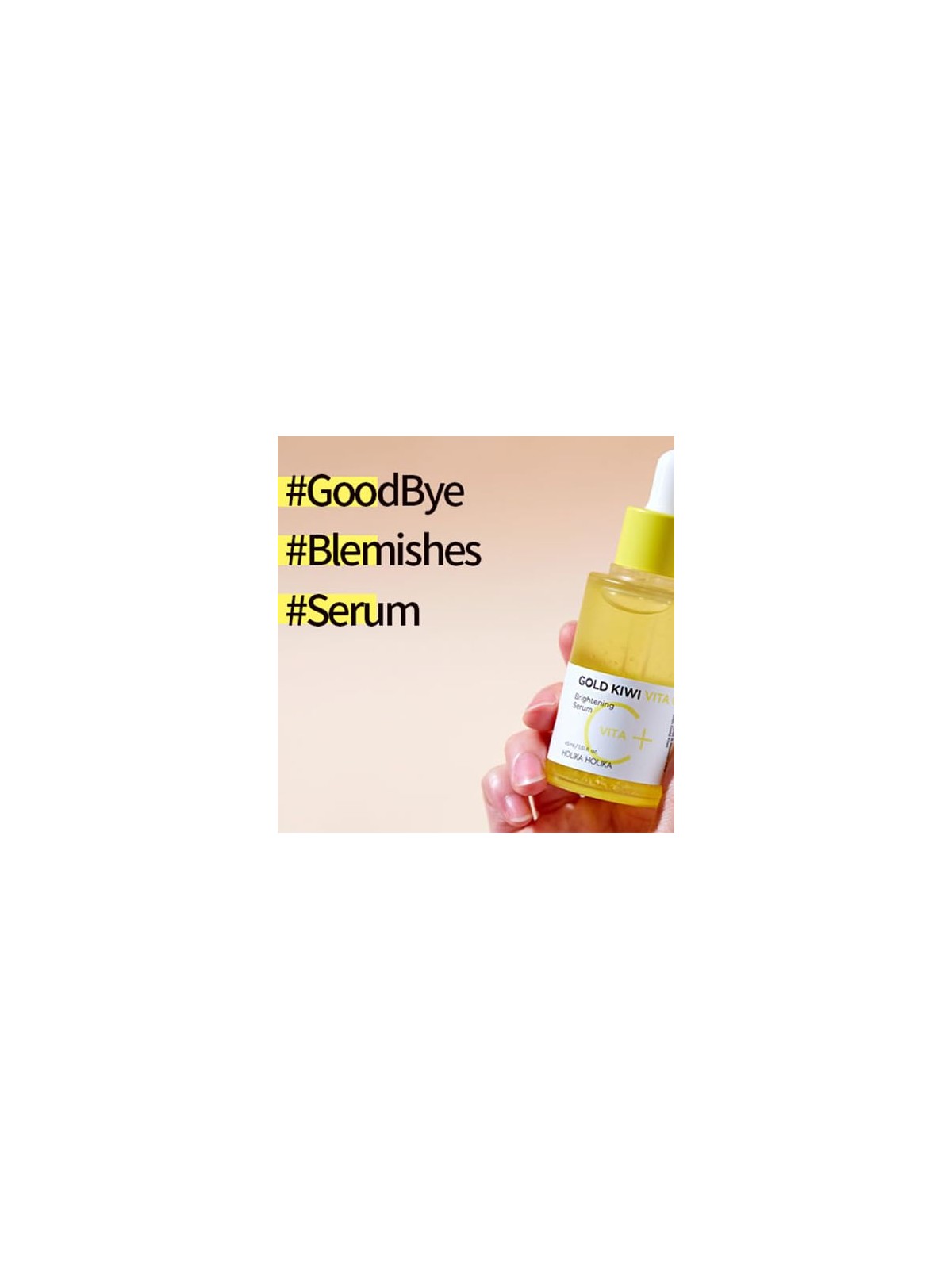 Holika holika Gold Kiwi Vita C Plus Siero illuminante siero illuminante e idratante con vitamina C 45ml