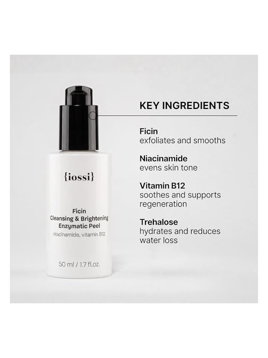 Iossi Ficyna post-trattamento e peeling illuminante enzimatico 50ml
