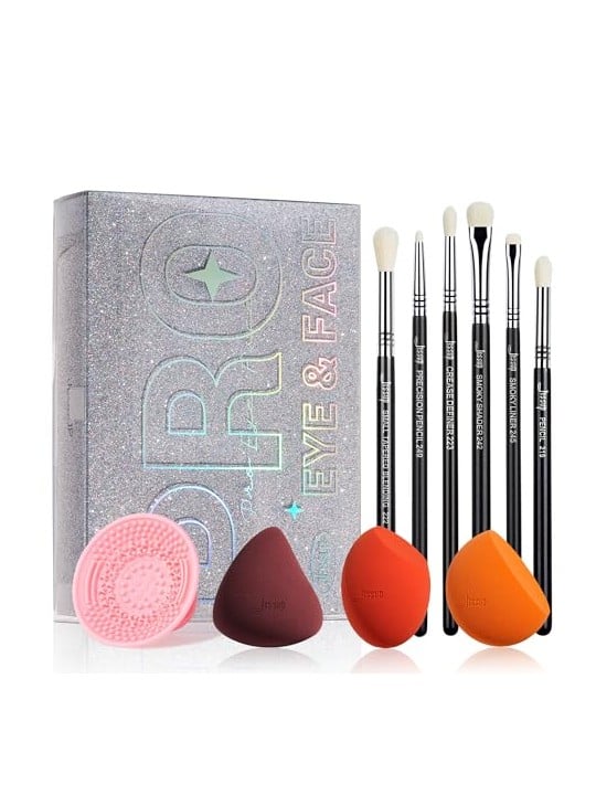 Jessup SET Beauty Kit Set di pennelli e spugnette in una scatola T504