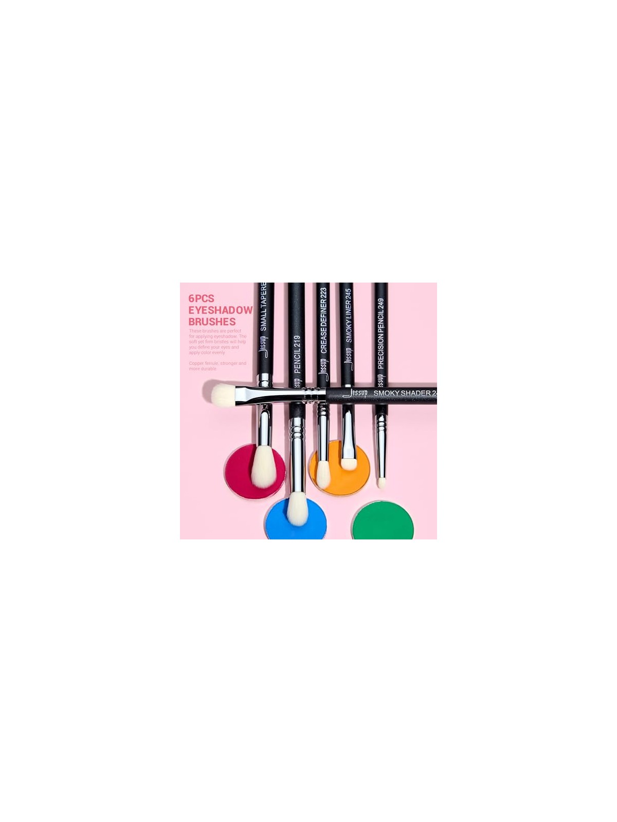 Jessup SET Beauty Kit Set di pennelli e spugnette in una scatola T504