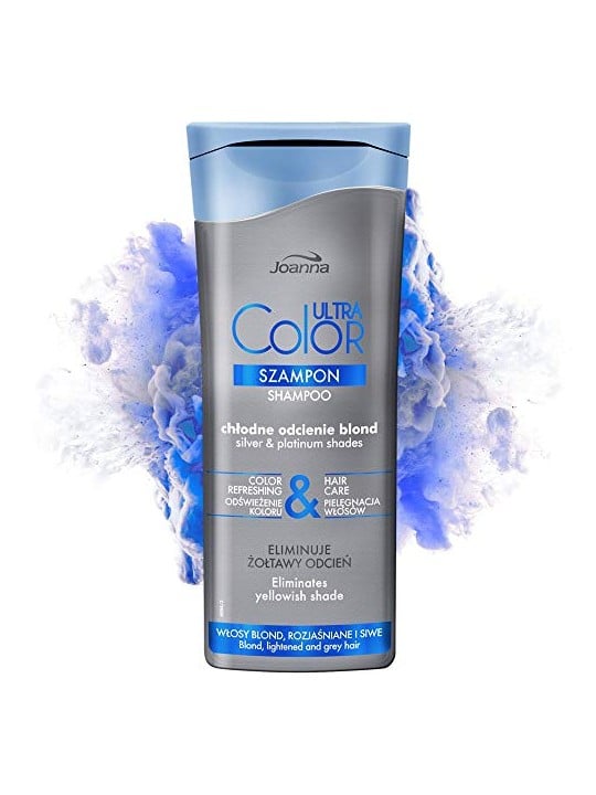 Joanna Shampoo Ultra Color System per capelli biondi, schiariti e grigi