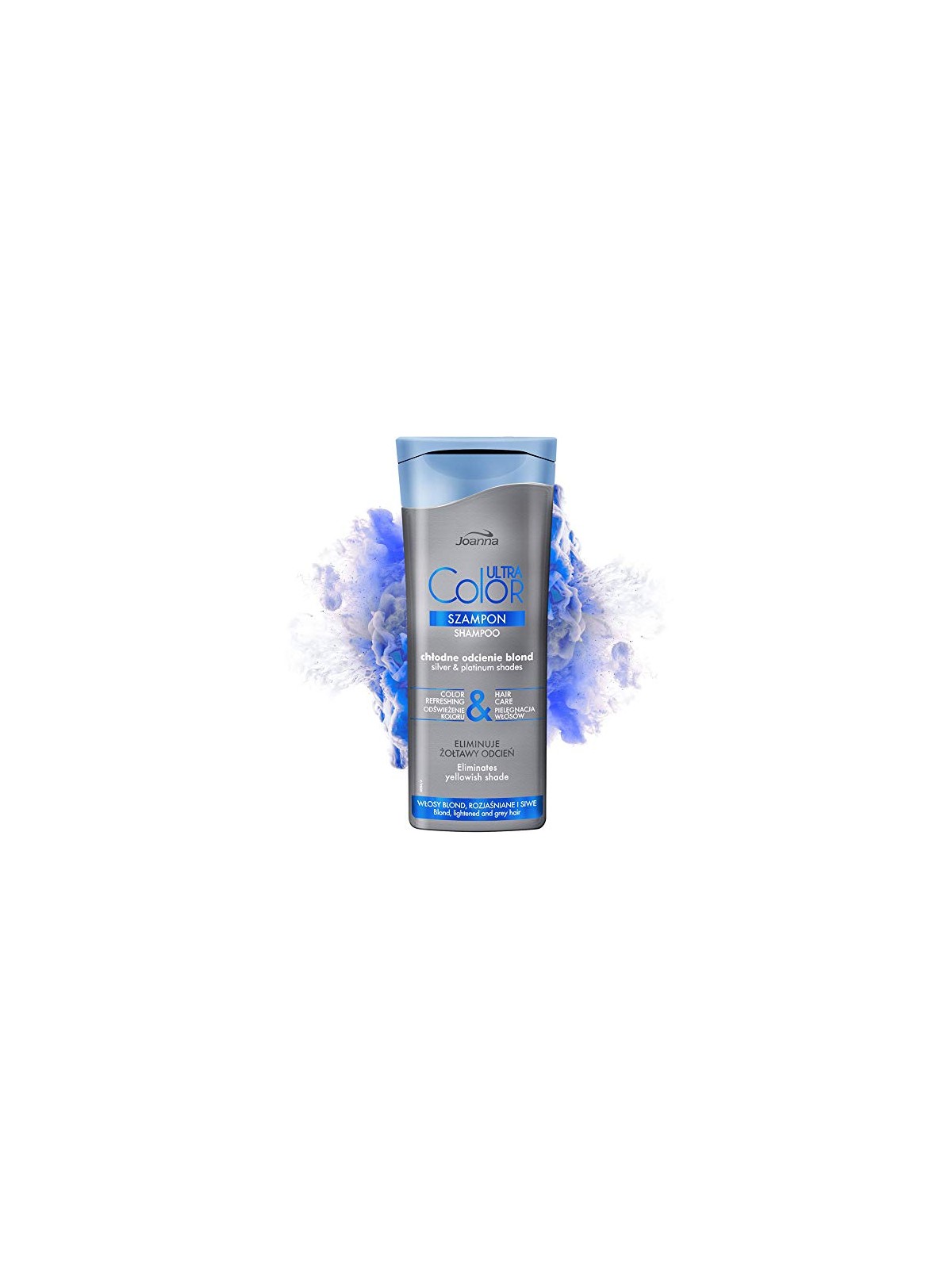 Joanna Shampoo Ultra Color System per capelli biondi, schiariti e grigi