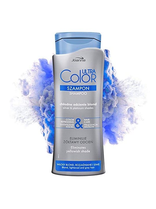 Joanna Shampoo Ultra Color System per capelli biondi, schiariti e grigi