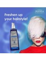Joanna Ultra Color System Hair Rinse Spray Blue Per capelli biondi grigi e schiariti spray rinse for bright blonde and