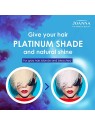 Joanna Ultra Color System Hair Rinse Spray Blue Per capelli biondi grigi e schiariti spray rinse for bright blonde and