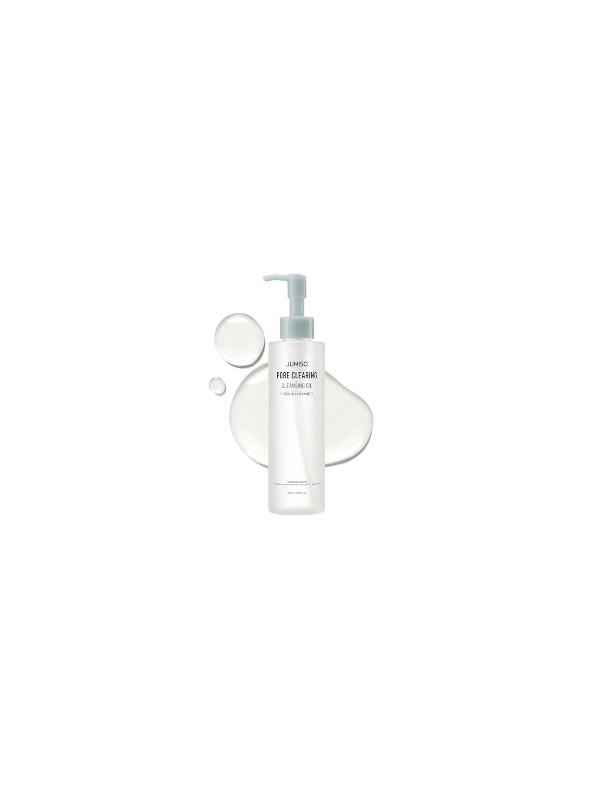 Jumiso Olio detergente per la pulizia dei pori, struccante, 200ml