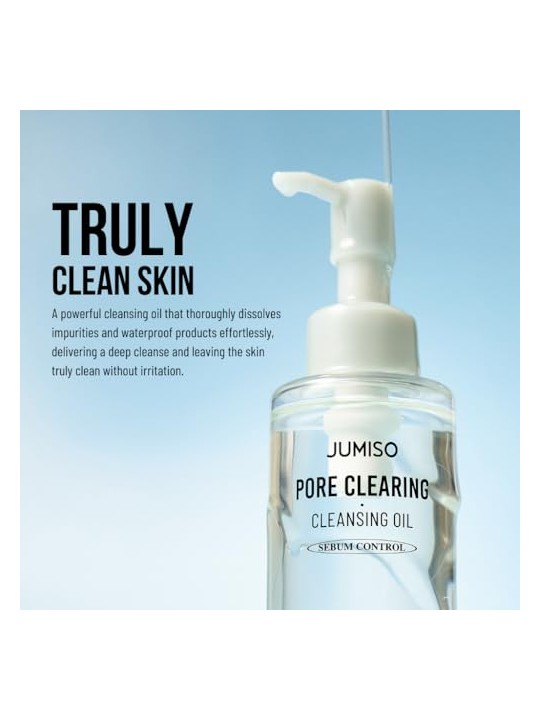 Jumiso Olio detergente per la pulizia dei pori, struccante, 200ml