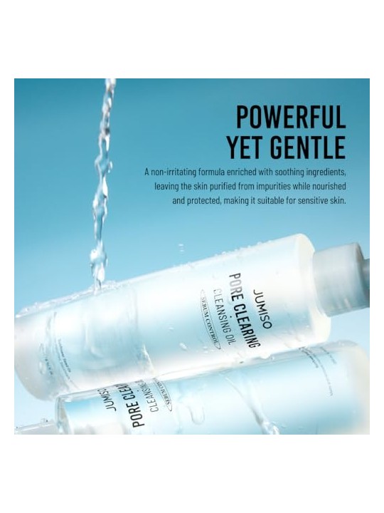 Jumiso Olio detergente per la pulizia dei pori, struccante, 200ml