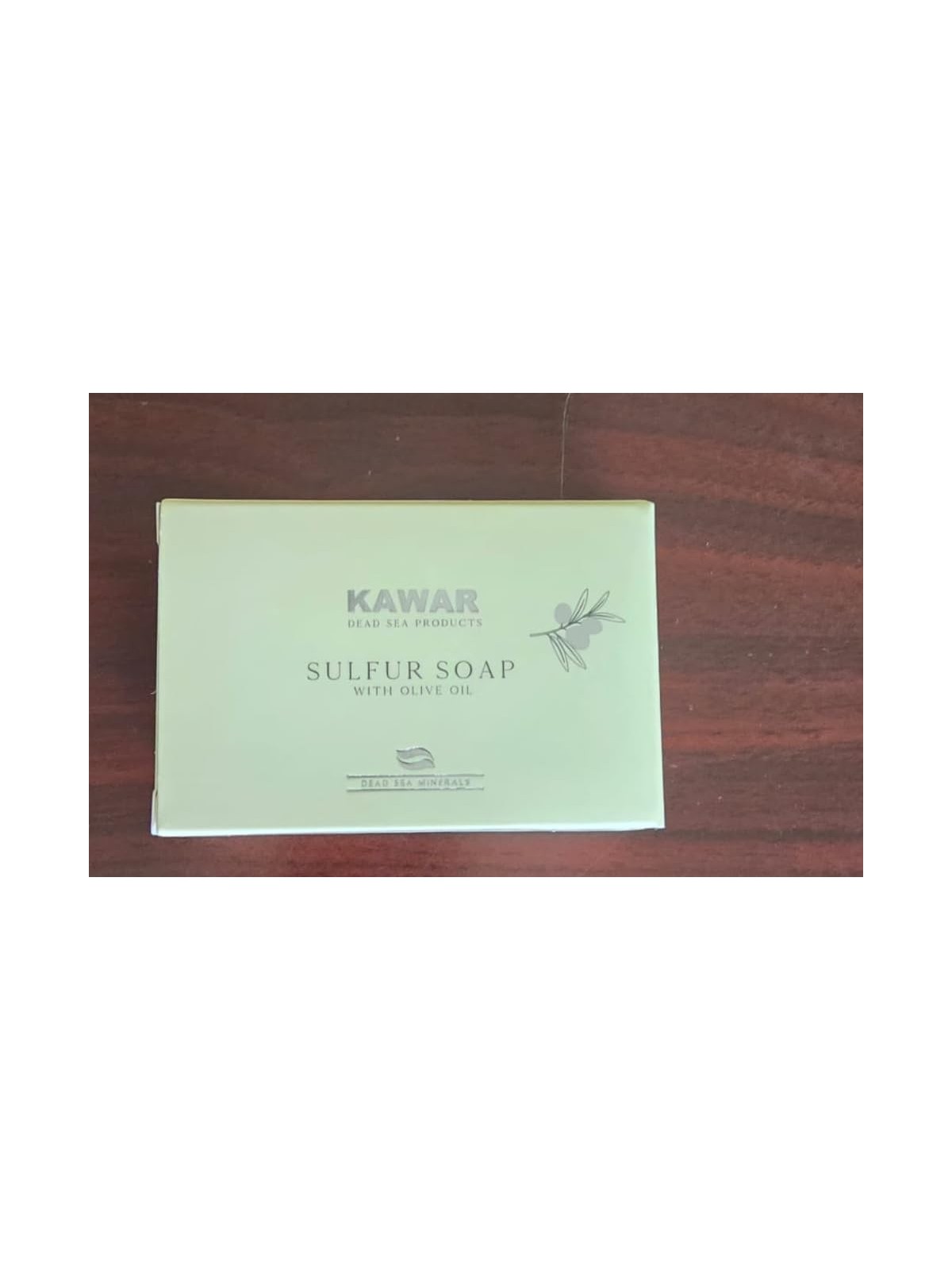 Kawar Sapone allo zolfo con minerali del Mar Morto 120 g unisex