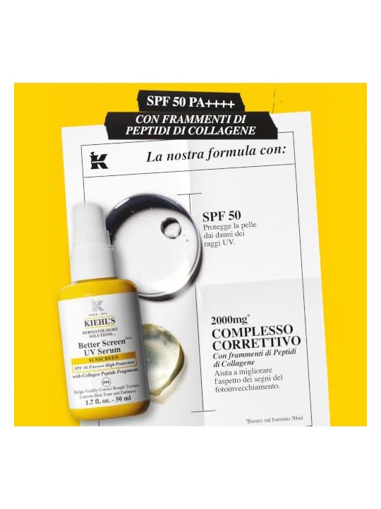 Kiehl's Better Screen UV Serum SPF50 PA++++ 100ml