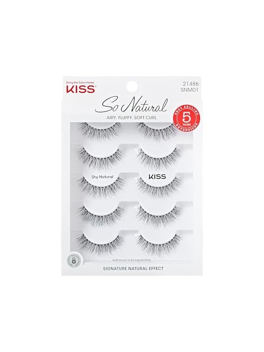 KISS Ciglia finte So Natural 01 donna