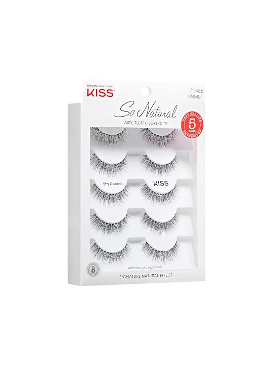 KISS Ciglia finte So Natural 01 donna