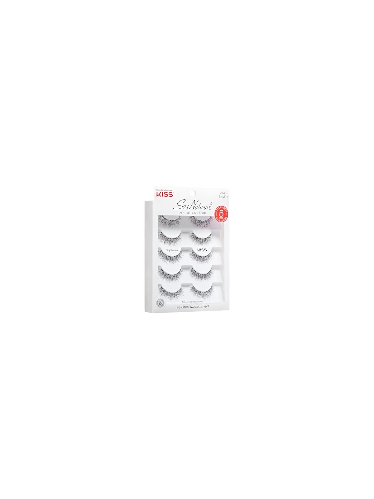 KISS Ciglia finte So Natural 01 donna
