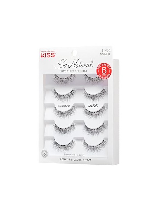 KISS Ciglia finte So Natural 01 donna