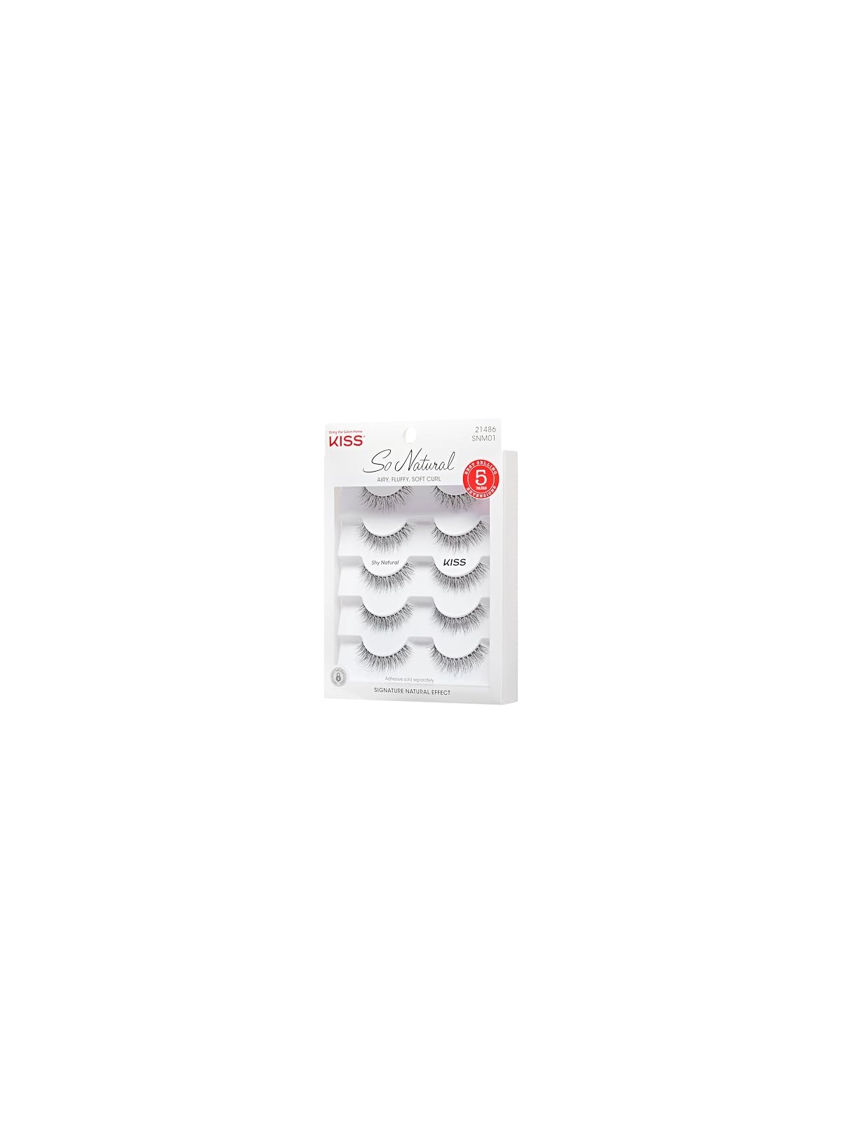 KISS Ciglia finte So Natural 01 donna