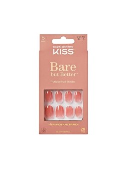 KISS Unghie Bare-But-Better - Basta pisolini 28 pezzi. donna