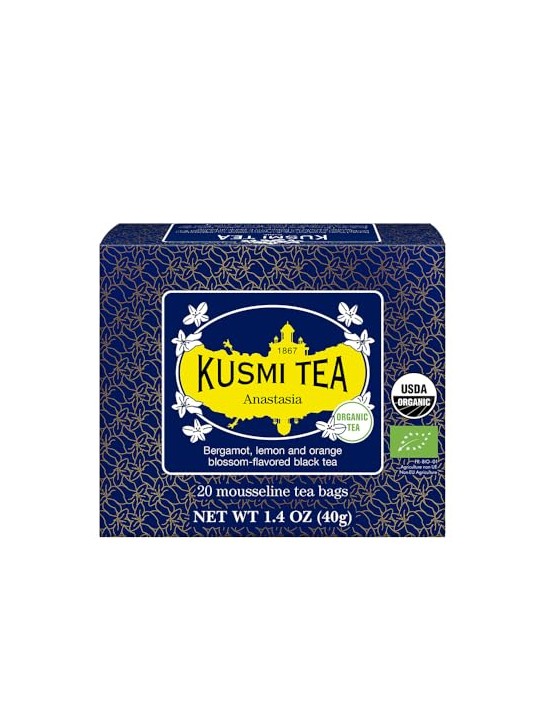 Kusmi Tea Anastasia 20 sacchetti di mussola BIO 40 g unisex