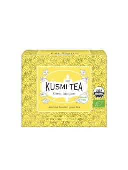Kusmi Tea Gelsomino Verde 20 sacchetti di mussola BIO 40 g unisex