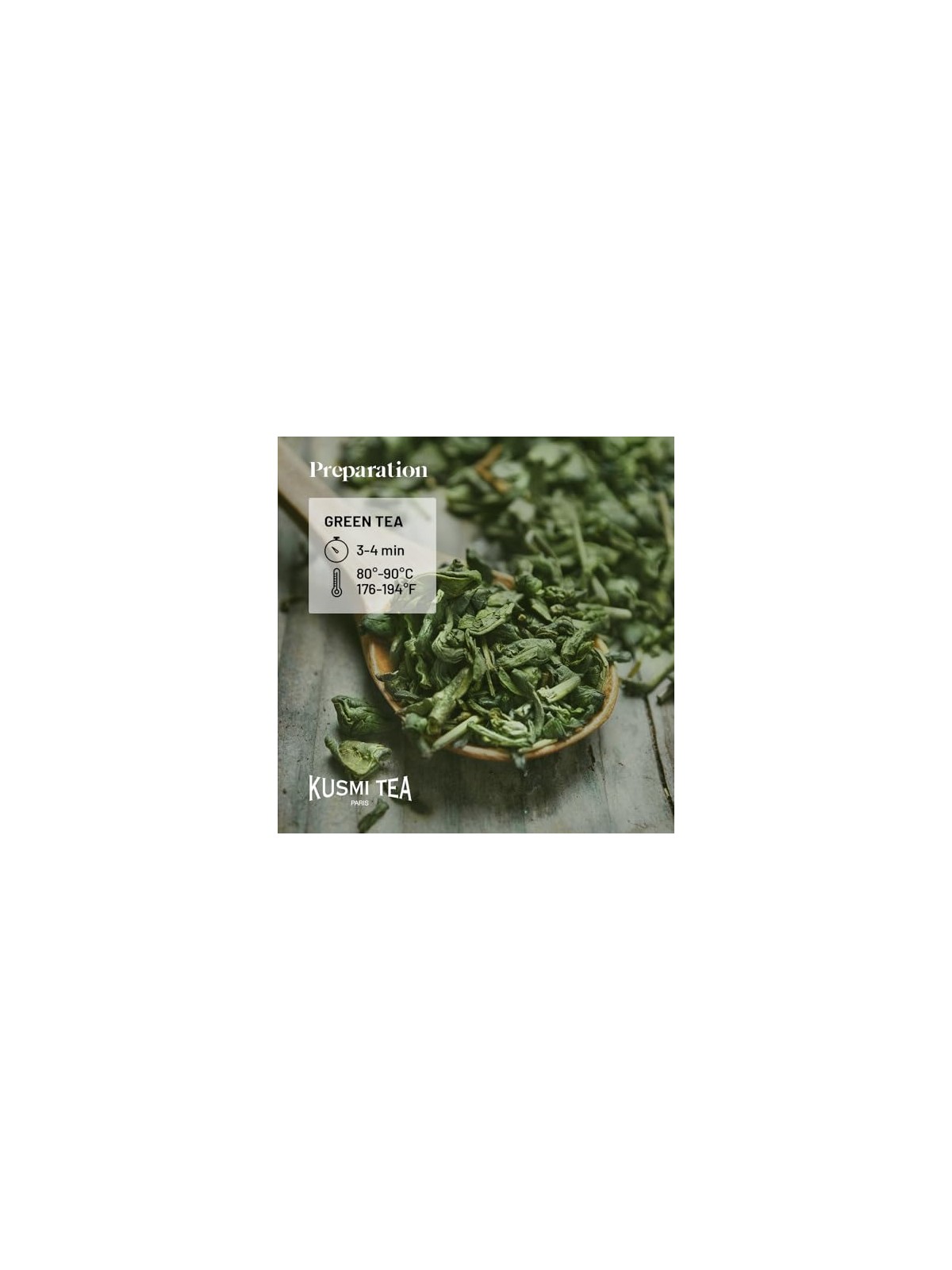 Kusmi Tea Gelsomino Verde 20 sacchetti di mussola BIO 40 g unisex