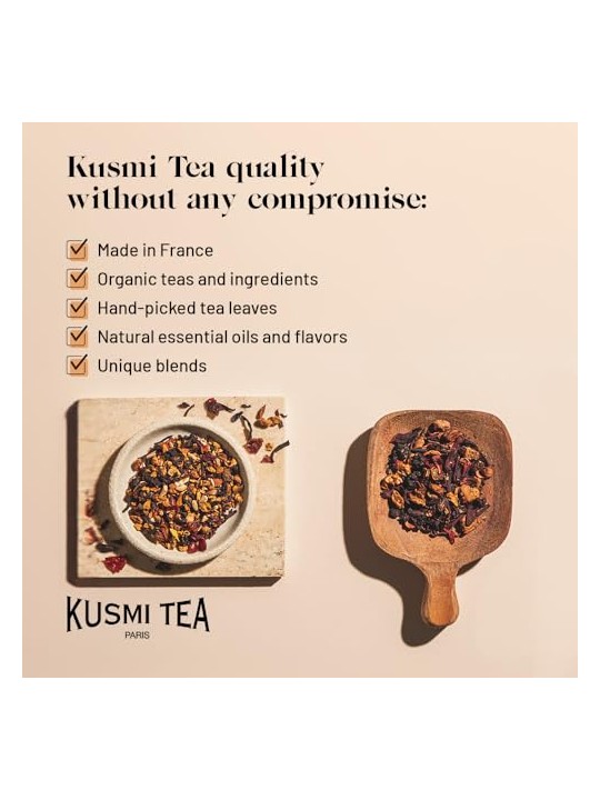 Kusmi Tea Gelsomino Verde 20 sacchetti di mussola BIO 40 g unisex