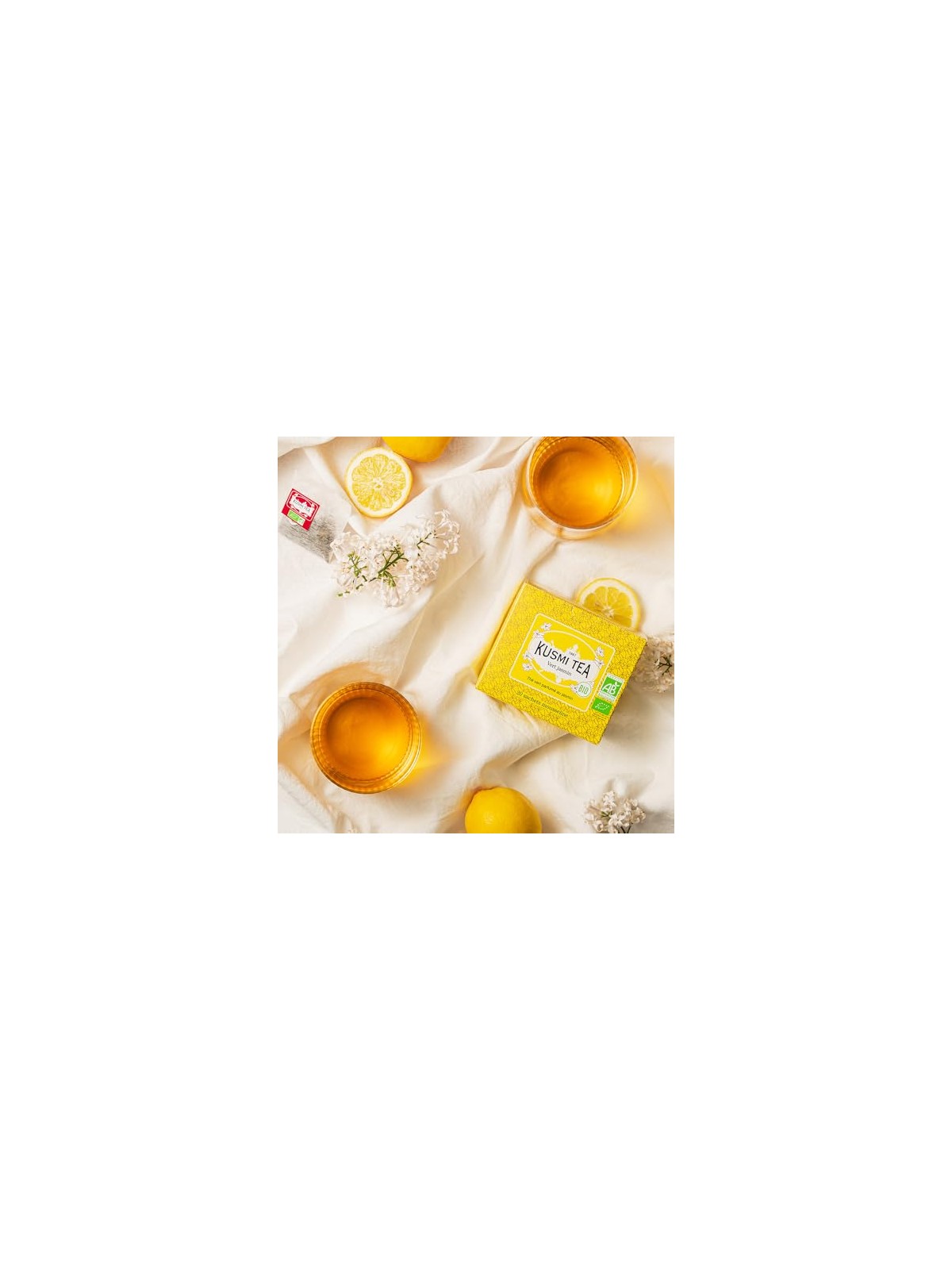 Kusmi Tea Gelsomino Verde 20 sacchetti di mussola BIO 40 g unisex