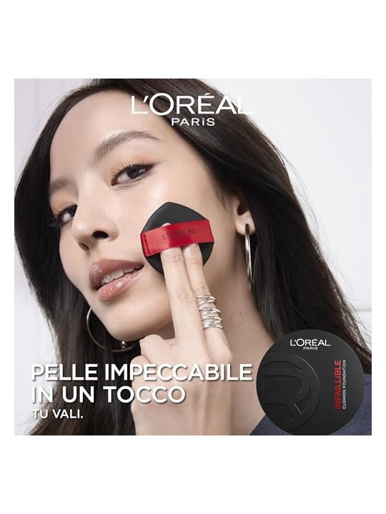 L'oreal paris Fondotinta Infallibile Cushion, fondotinta con fondotinta N100 11g