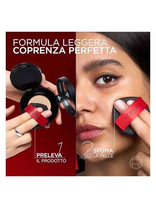 L'oreal paris Fondotinta Infallibile Cushion, fondotinta con fondotinta N100 11g
